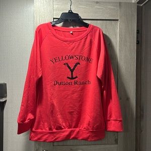 Yellowstone pullover brand new never worn